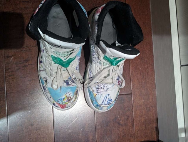 Limited Edition "Doodle" Jordan 5