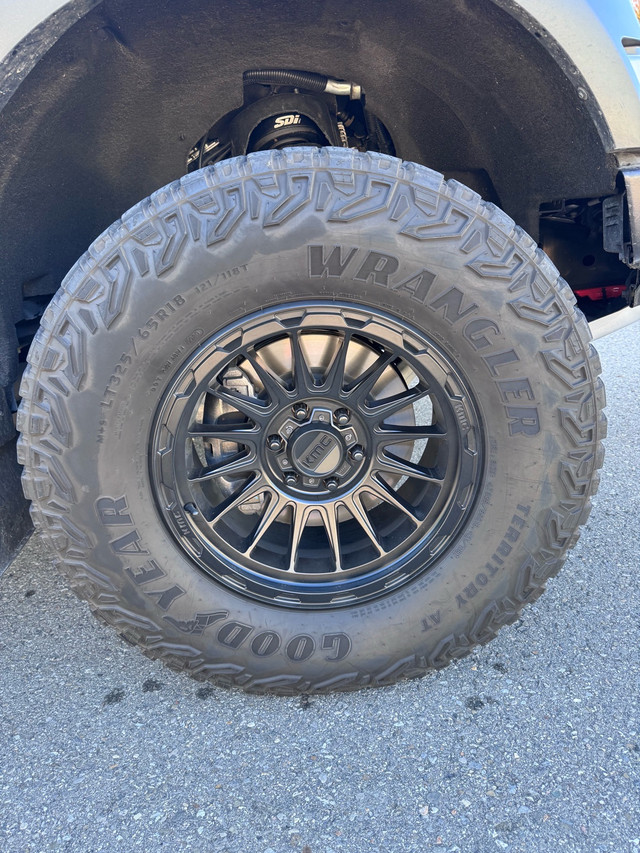 18” KMC Impact 6 x 135 35” Goodyear Tires Ford F150