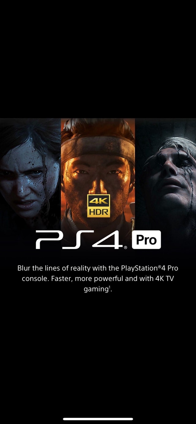 Sony PS4 1TB Pro 4K with Box - photo 4