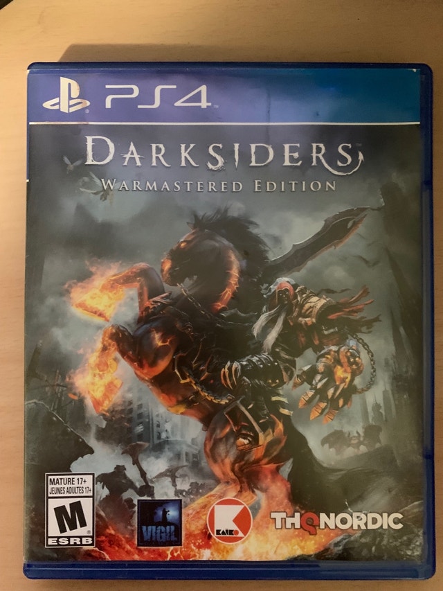 PS 4 Game: DARKSIDERS WARMASTERED EDITION (Brand New)