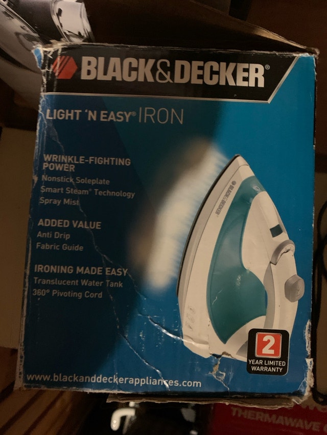 New Black & Decker Iron - photo 4