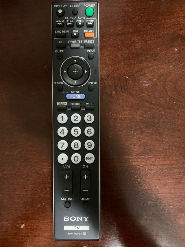 Sony Original TV Remote