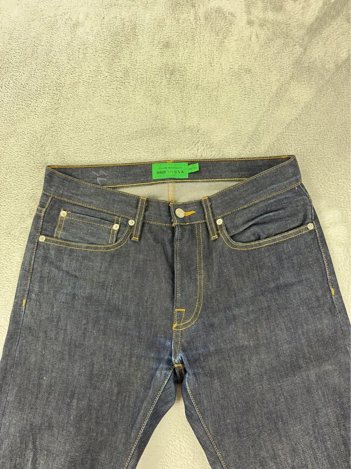 Vintage Club Monaco Men's Selvedge Jeans Size 32x32 - photo 2