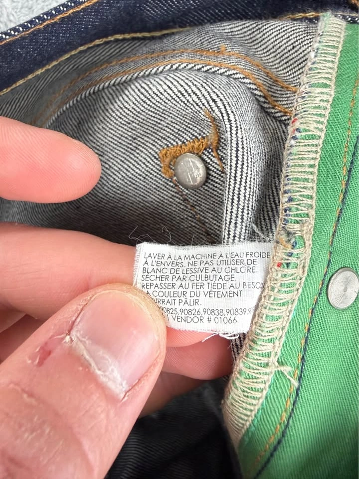Vintage Club Monaco Men's Selvedge Jeans Size 32x32 - photo 5