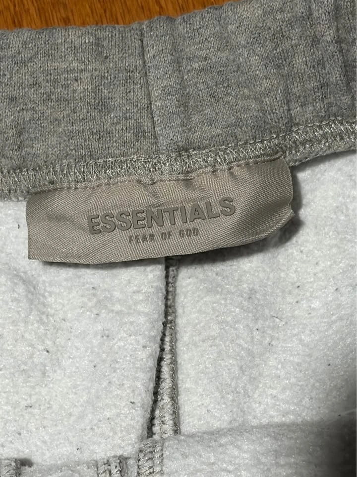 Fear of God Essentials Sweatpants ‘Dark Oatmeal’ - photo 3