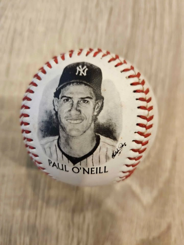 1996 Paul O'Neill NY Yankees Burger King Promo Baseball - Vintag - photo 3