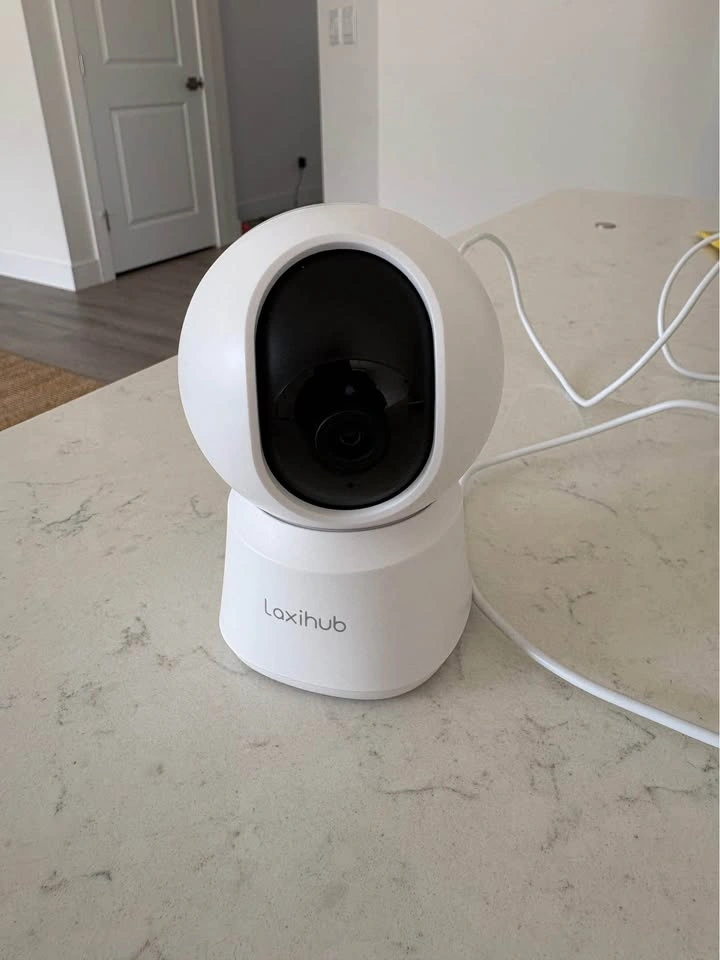 Laxihub 2K Indoor Camera – 360° Baby/Pet Monitor, App Control - photo 2