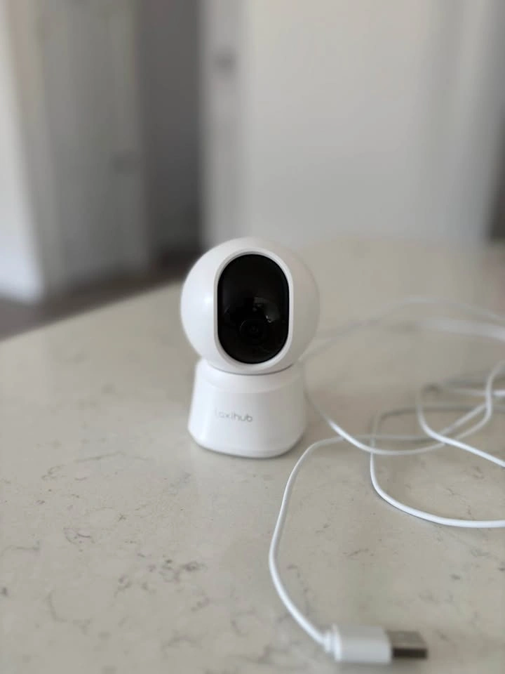 Laxihub 2K Indoor Camera – 360° Baby/Pet Monitor, App Control - photo 3