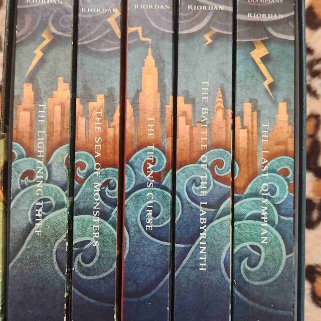 Percy Jackson Book Set. Price Negotiable