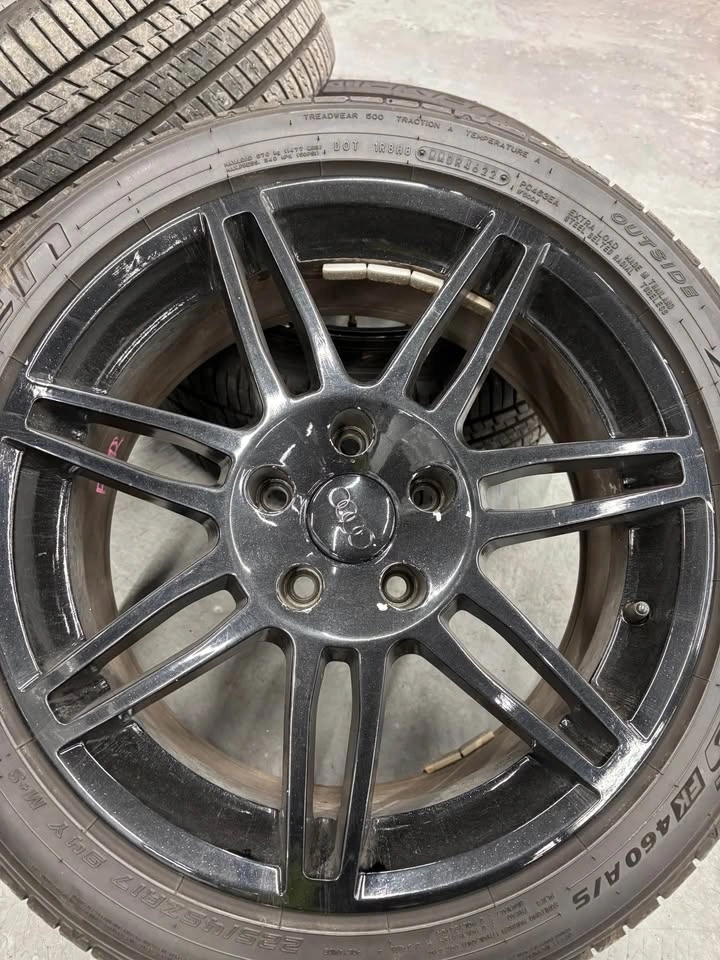 17” Black Aftermarket Rims (5x112) no tires - photo 2