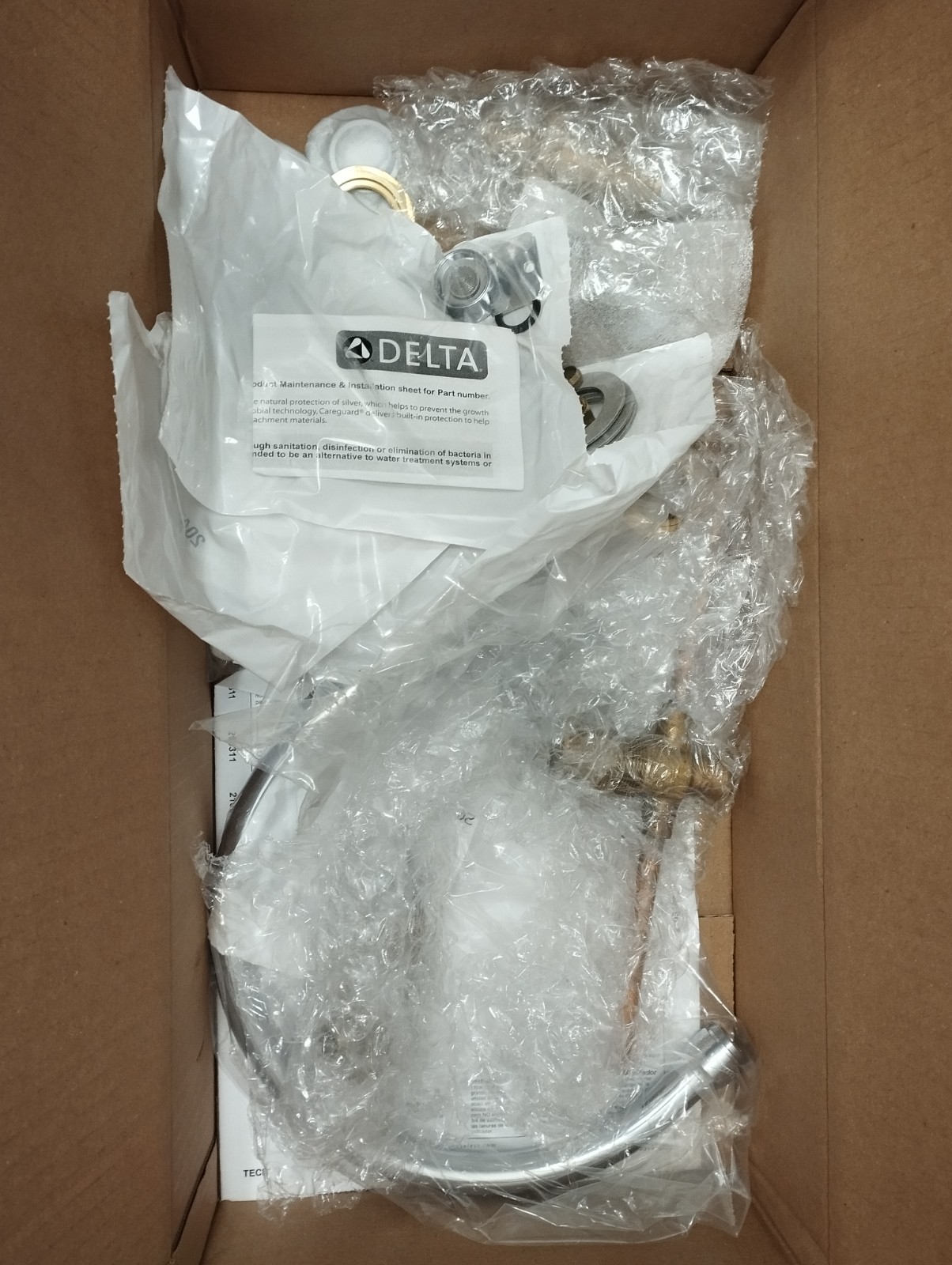 DELTA LAVATORY FAUCETS WGOOSENECK SPOUTS MODEL 23C624-R7 - photo 2