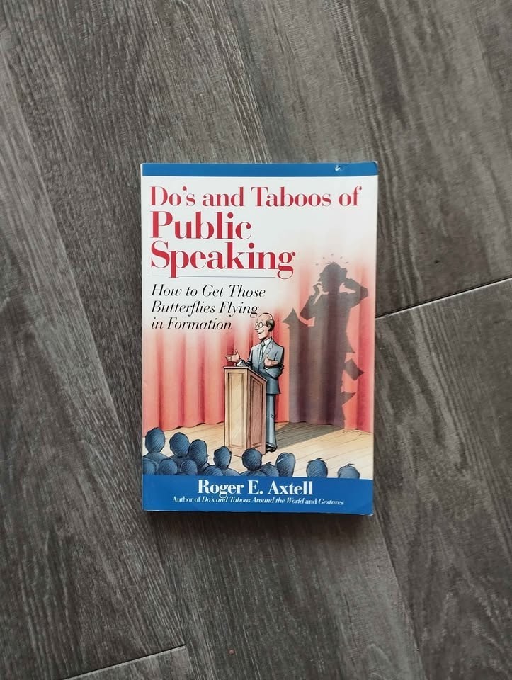 Do's and taboos of public speaking