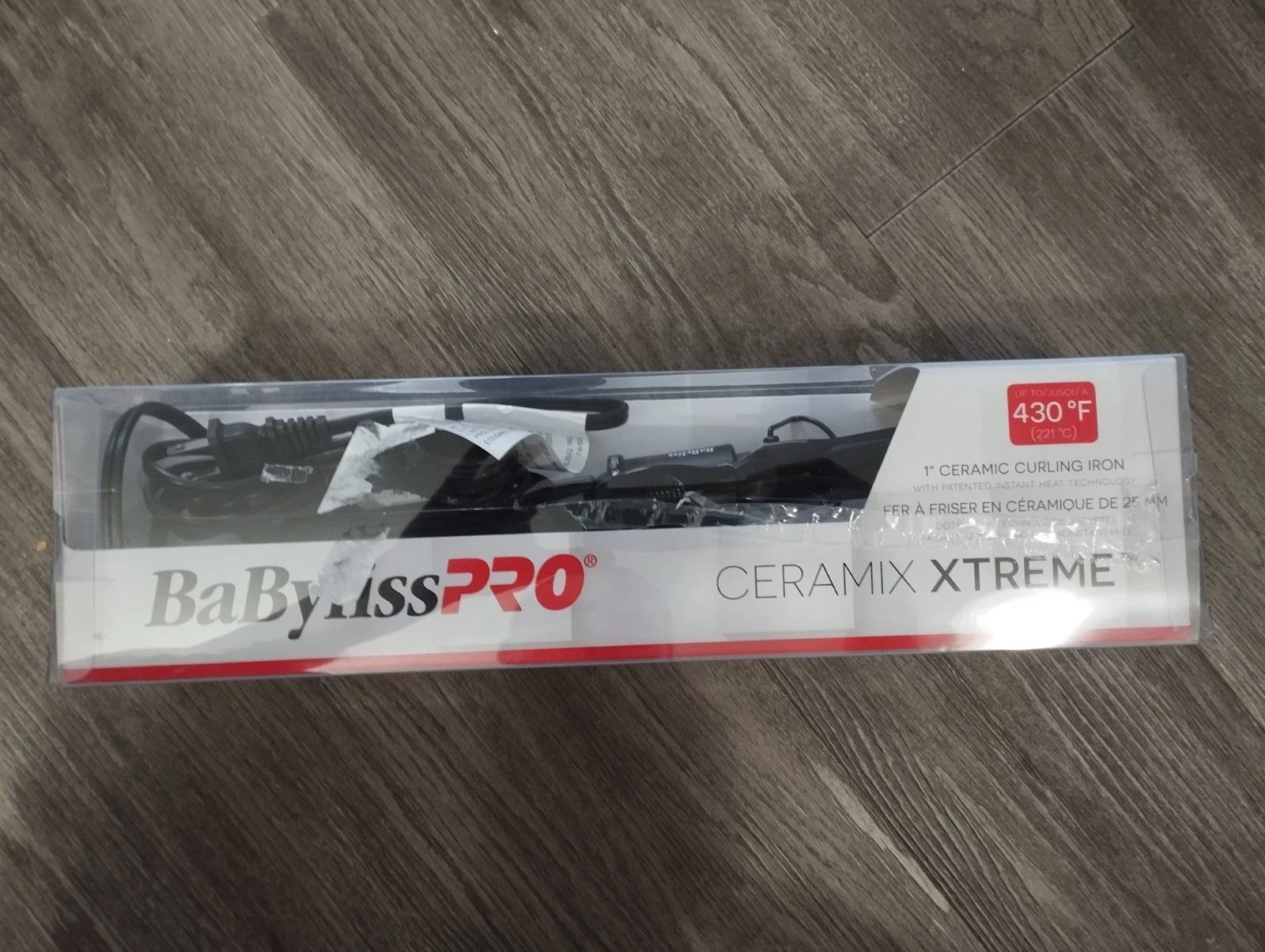 BaBylissPRO Ceramix Xtreme Dual Voltage Ceramic Curling Iron