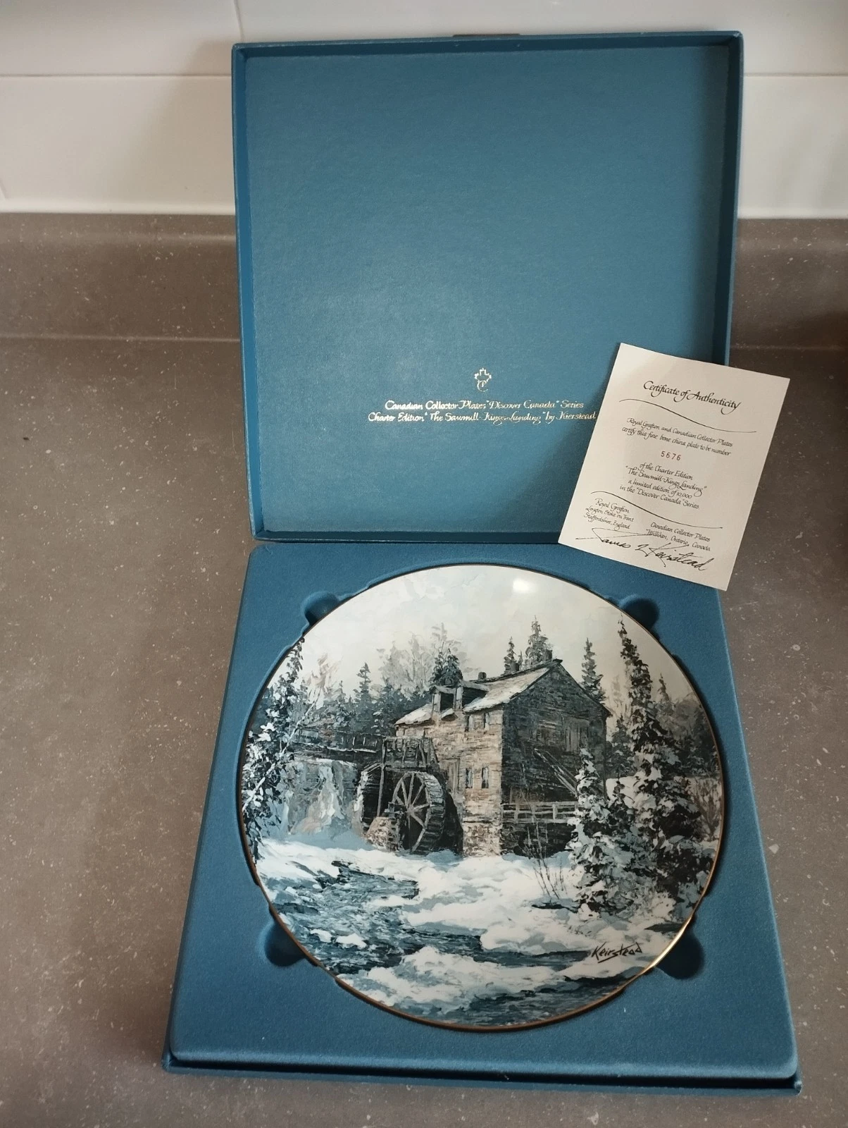 The Sawmill - King's Landing Collector Plate