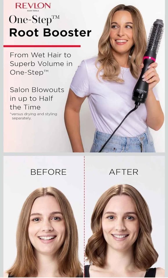 Revlon One-Step Root Booster Ionic 1.5in Round Brush Dryer - photo 4