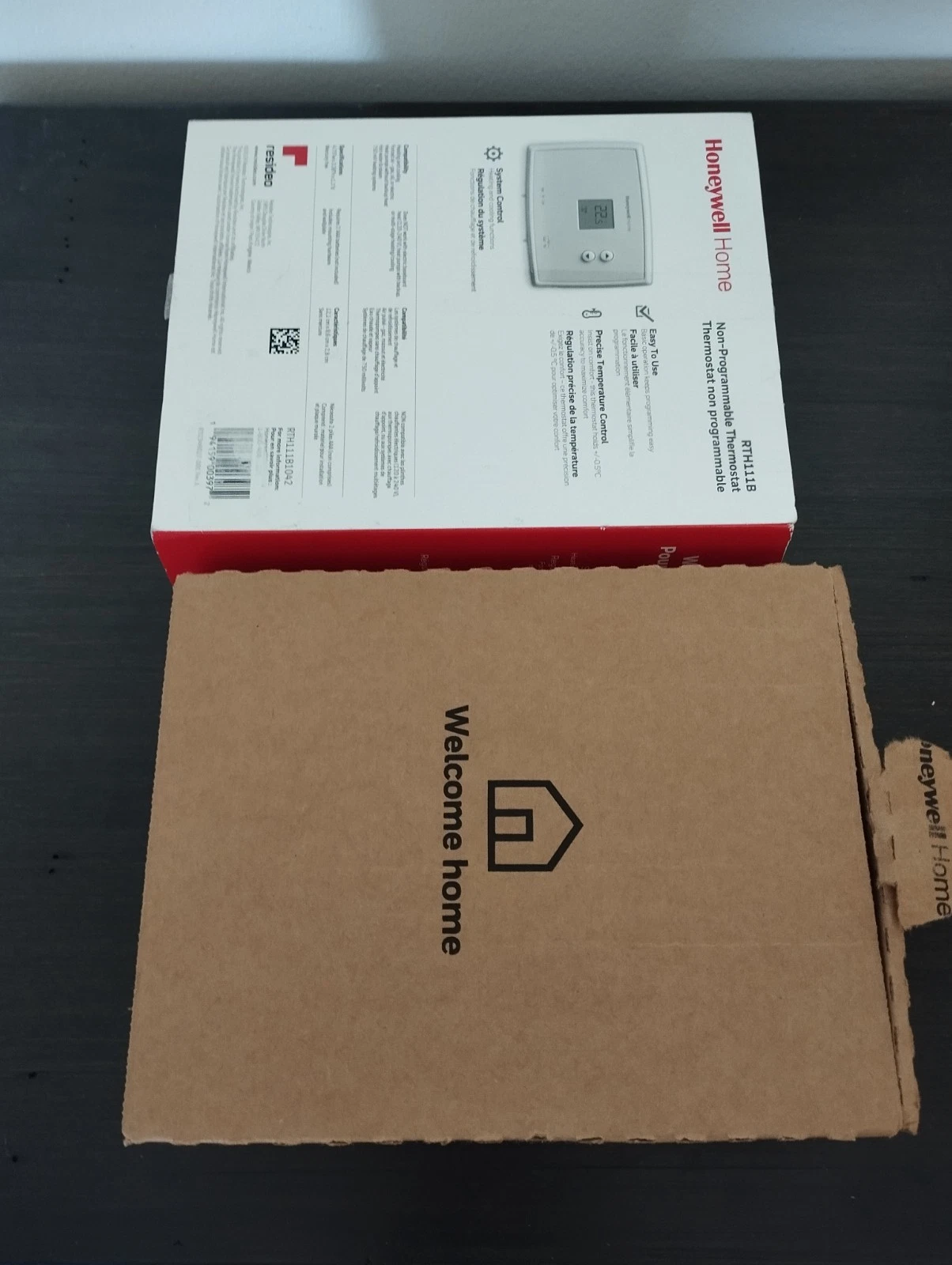 Honeywell RTH111B1024 Digital Non-Programmable Thermostat - Whit