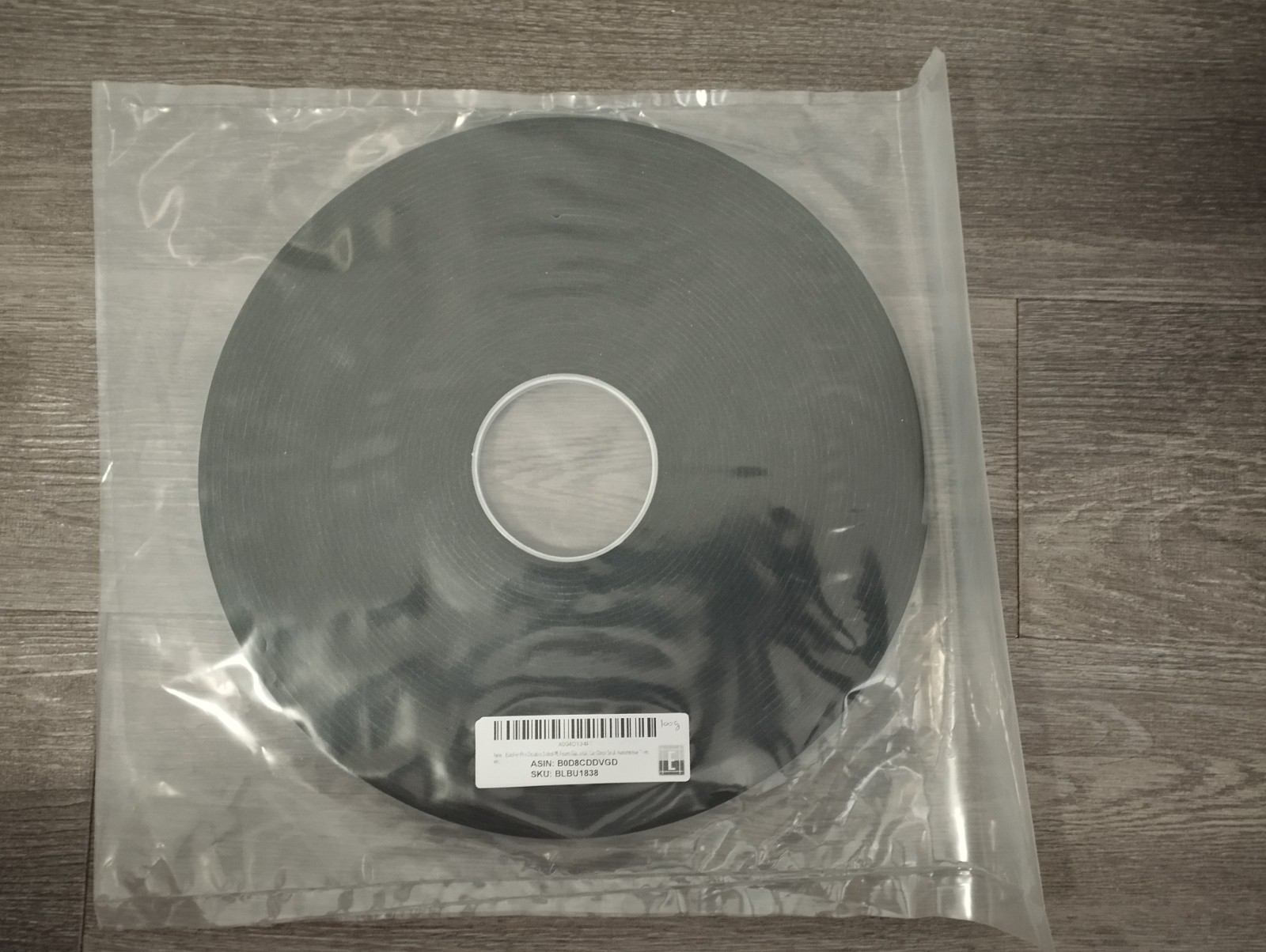 Double-Sided PE Foam Glazing Tape for Glass, Acrylic, Metal