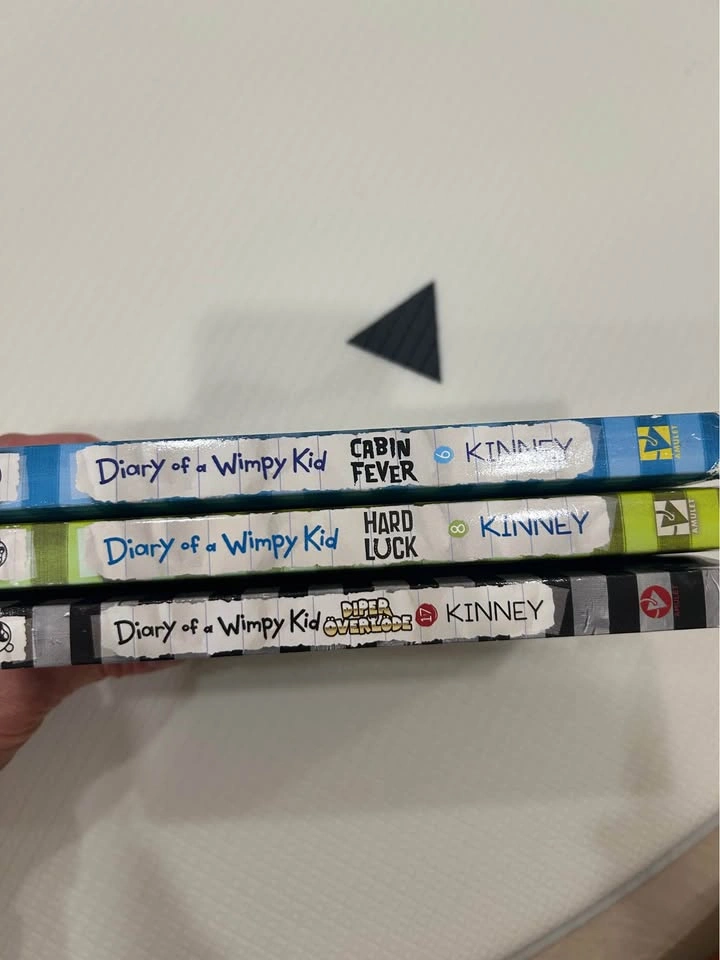 Diary of a Wimpy Kid books #6, 8, 17 - photo 2