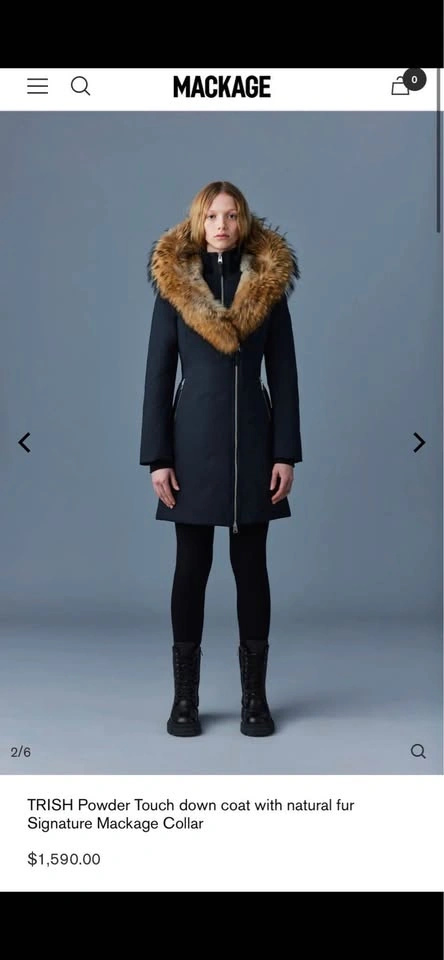 Mackage Trish Coat XS - photo 5