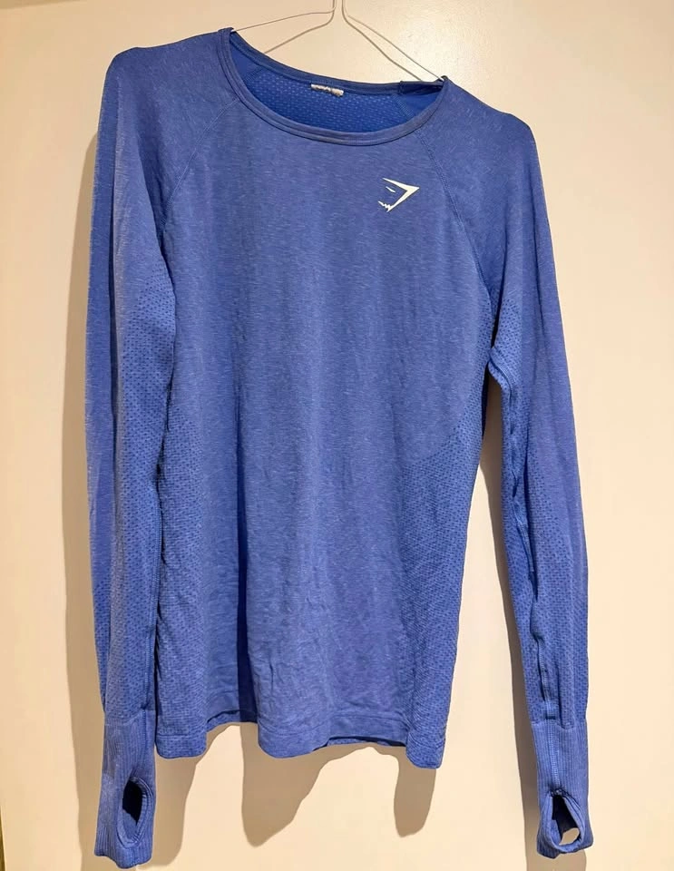 Gymshark Women's Vital Seamless 2.0 Long Sleeve Top (XS)