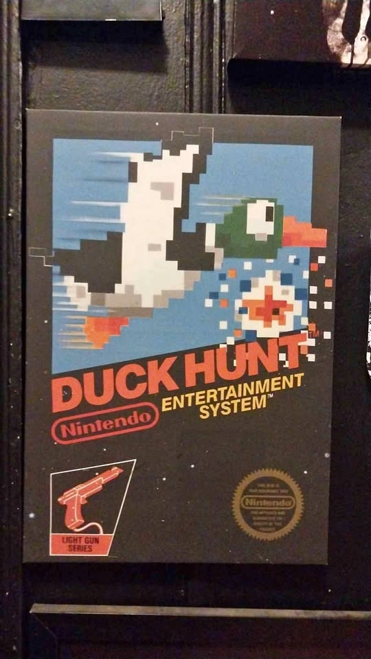Nintendo Duck Hunt Wall Art