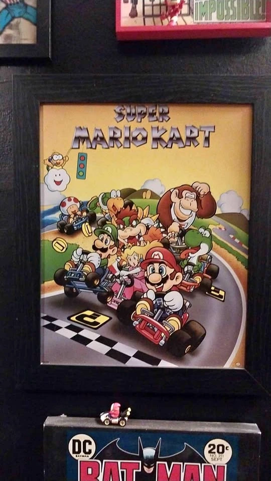 Super Mario Kart Wall Art