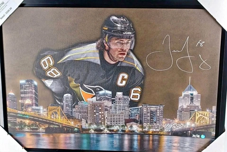 Jaguar Signed Canvas
