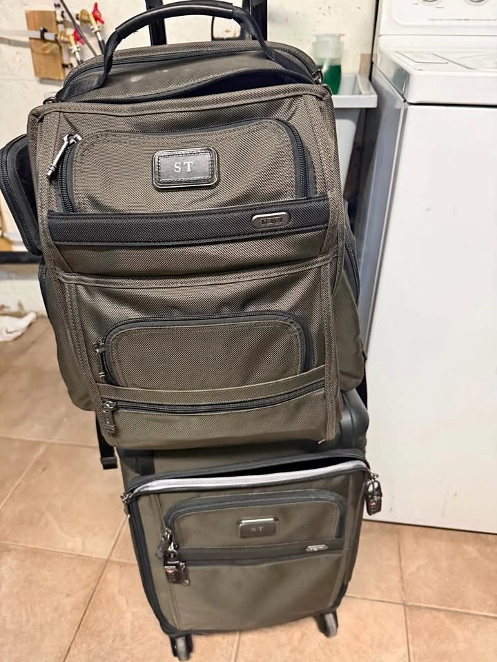 Tumi Matching Set: Alpha Backpack & Carry-On