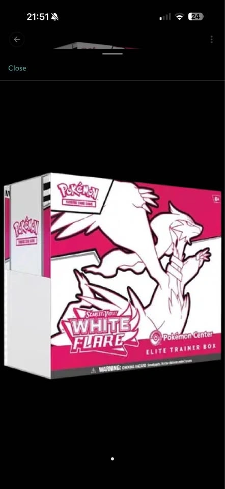White flare PC ETB