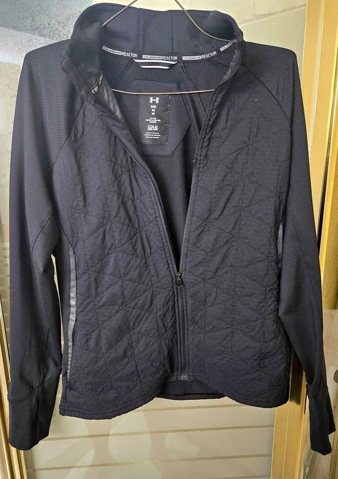 Women's Under Armour Coldgear Reactor Run Insulated Jacket - Med
