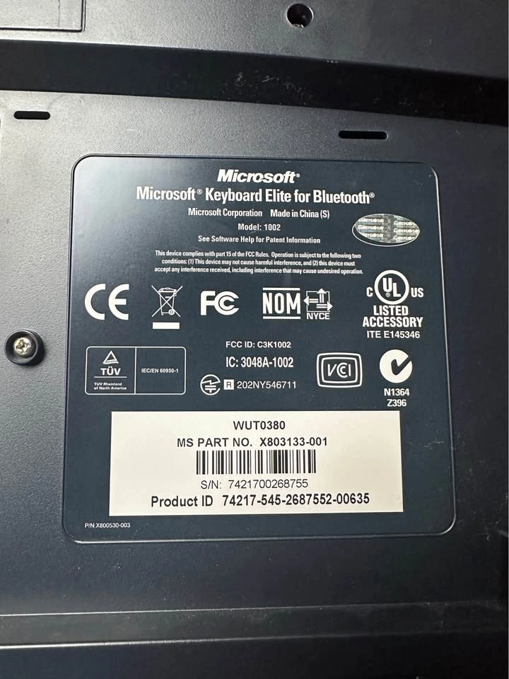 Microsoft Keyboard Elite for Bluetooth - photo 2