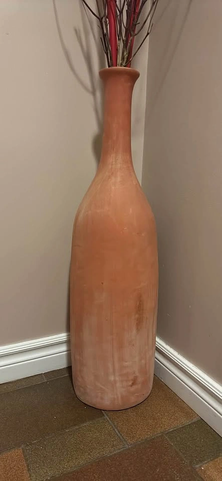 Tall Decorative Vase with Sticks and Bamboo - photo 2