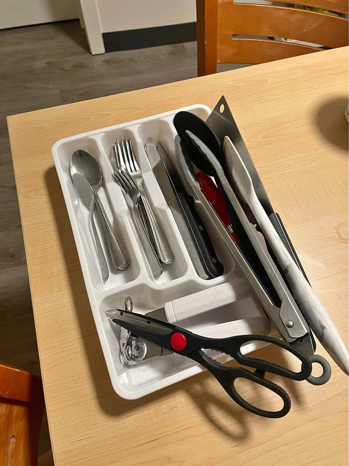 Kitchen Utensils, Cutting Board & Tray - $20