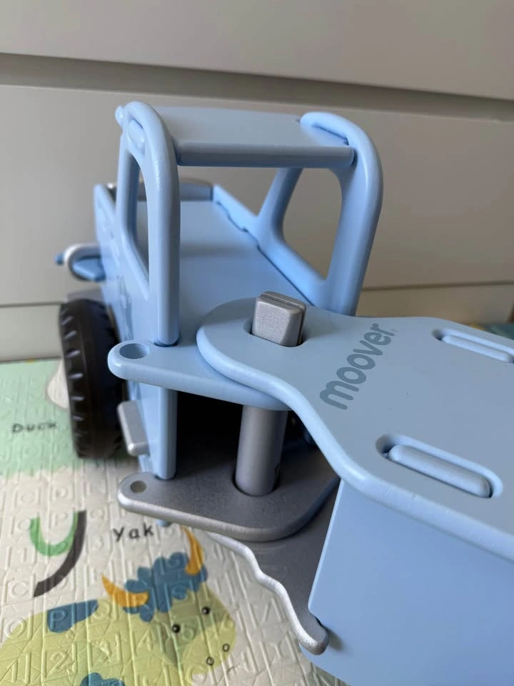 Wooden Toy Truck (Moover / Mack Style) – Light Blue - photo 2