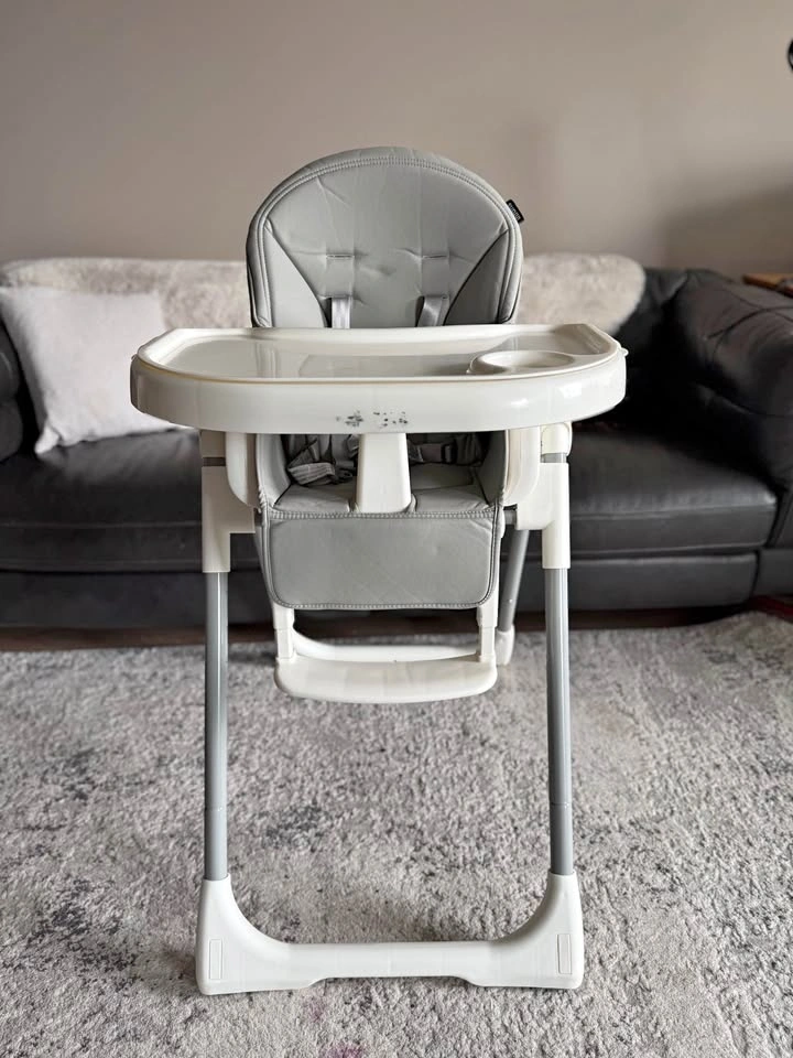 Baby High Chair + Toy Bar