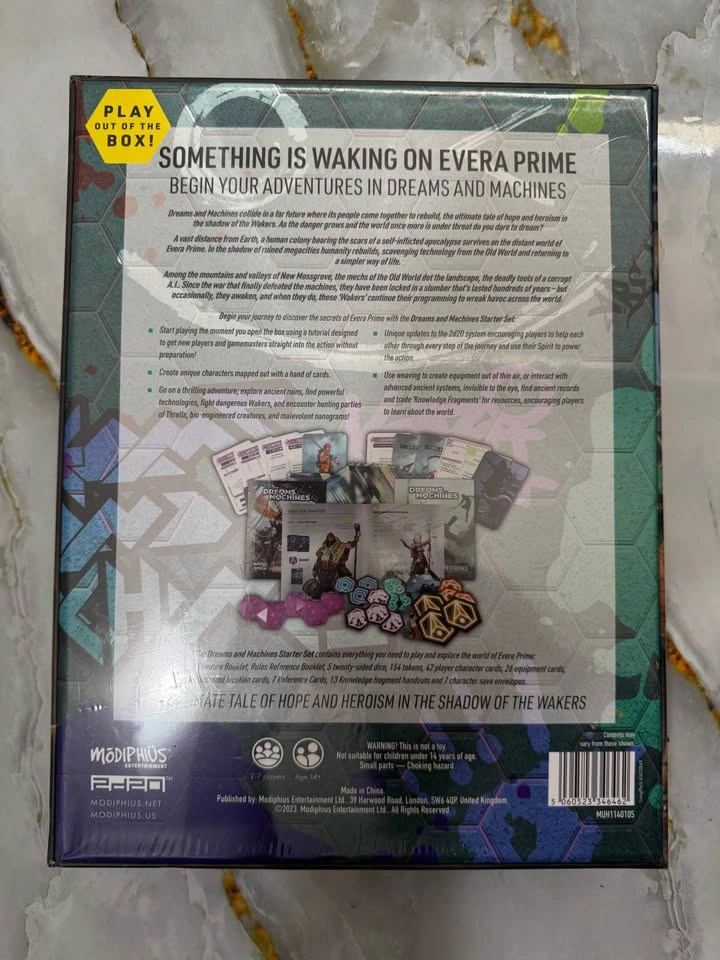 🔥 Dreams and Machines RPG Starter Set – BRAND NEW (Sealed) 🔥 - photo 2