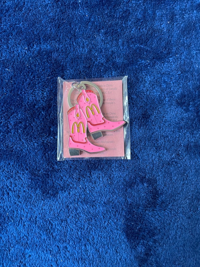 McDonalds Cowboy Boot Keychain