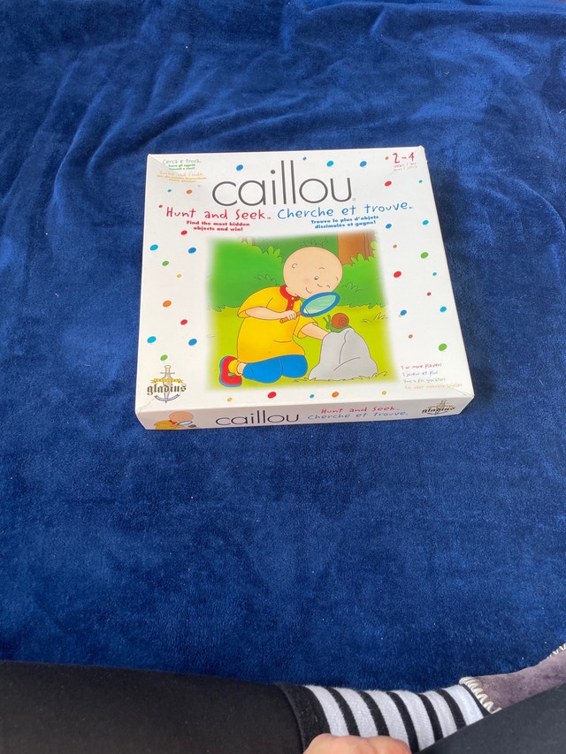 Caillou Hunt and Seek Game
