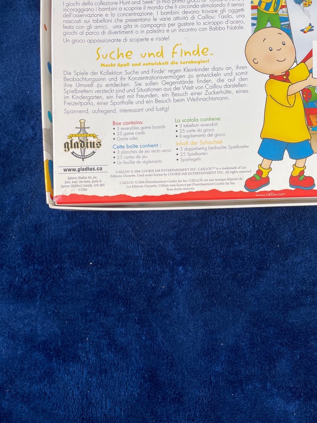 Caillou Hunt and Seek Game - photo 5