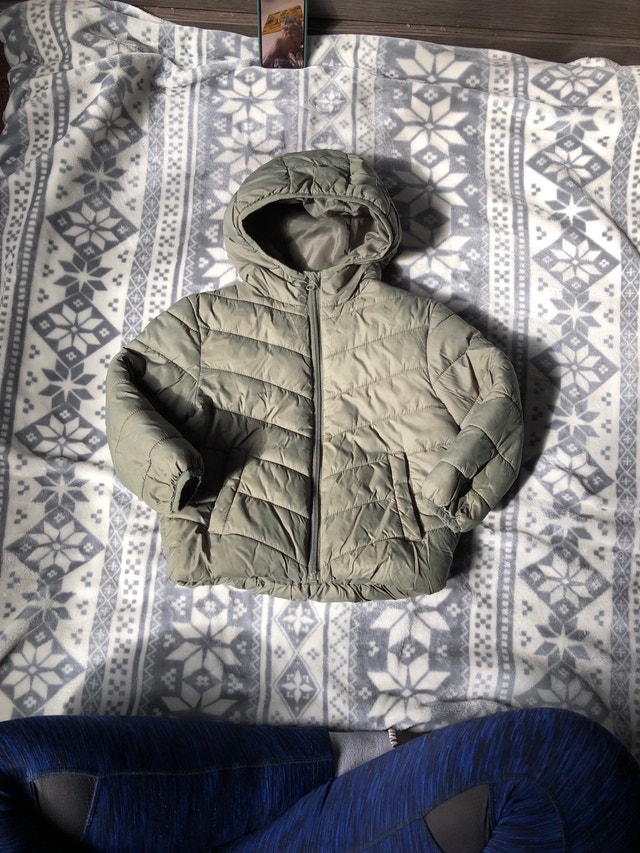 George Puffer Jacket - Size 4T - Olive Green - photo 2
