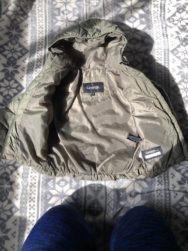 George Puffer Jacket - Size 4T - Olive Green - photo 4