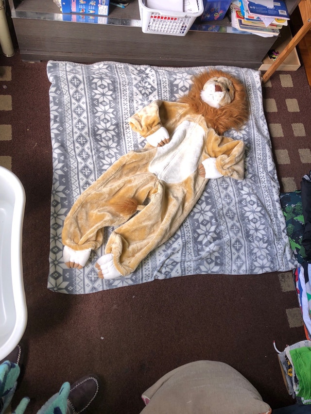 Lion Costume Size 3-5