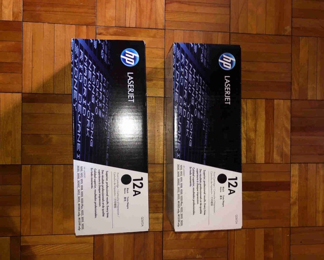 HP LaserJet 12A Black Toner Cartridges (2-Pack)