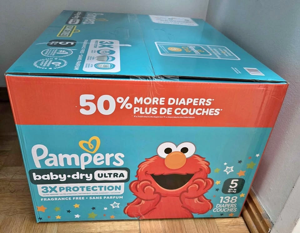 Size 5 Pampers Diapers