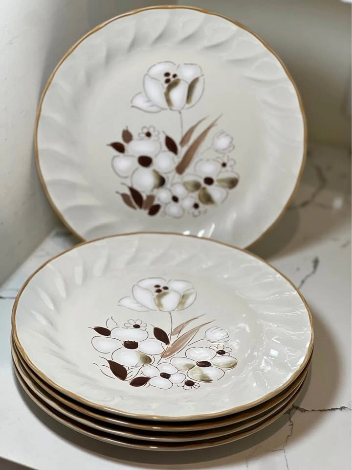 Hearthside Felicity Stoneware Dinner Plates - Set of 5