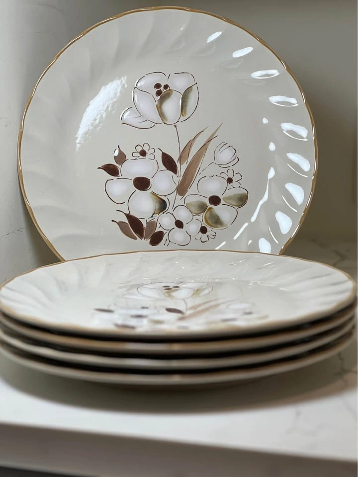 Hearthside Felicity Stoneware Dinner Plates - Set of 5 - photo 2