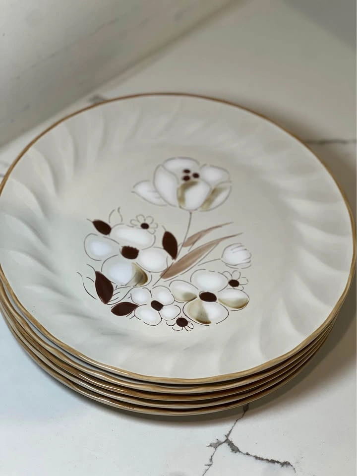 Hearthside Felicity Stoneware Dinner Plates - Set of 5 - photo 4