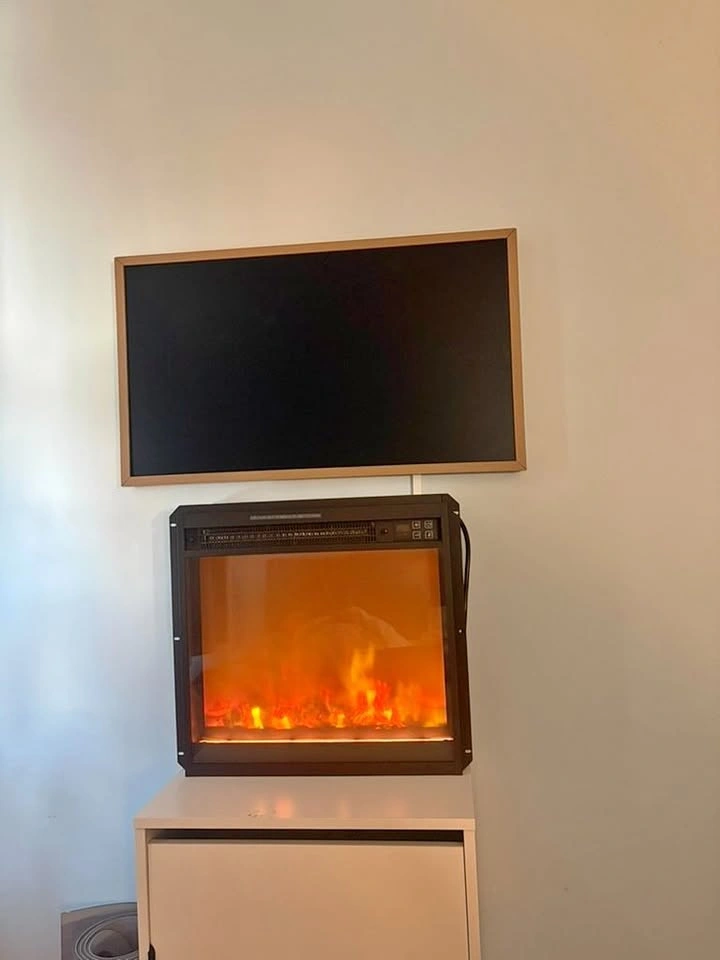 Electric Fireplace Heater with remote - Moving next week!