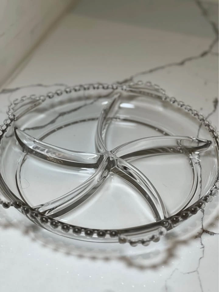 Vintage Imperial Glass Candlewick 5-Part Relish Dish - photo 2