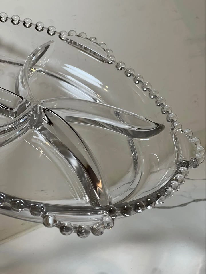 Vintage Imperial Glass Candlewick 5-Part Relish Dish - photo 5